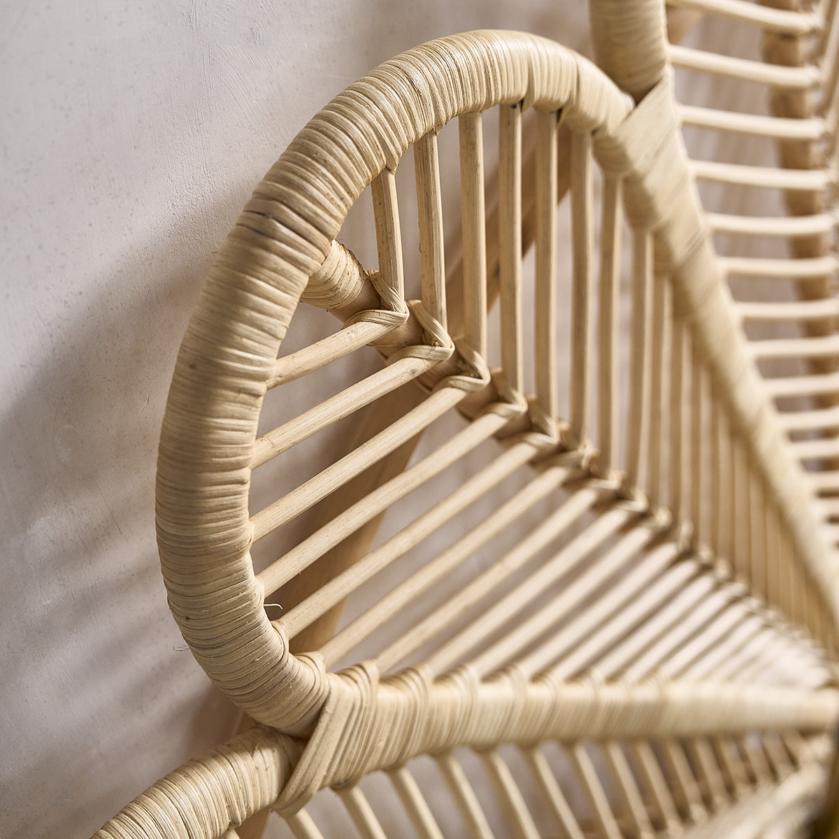 COLETTE - Testiera in rattan 140 cm