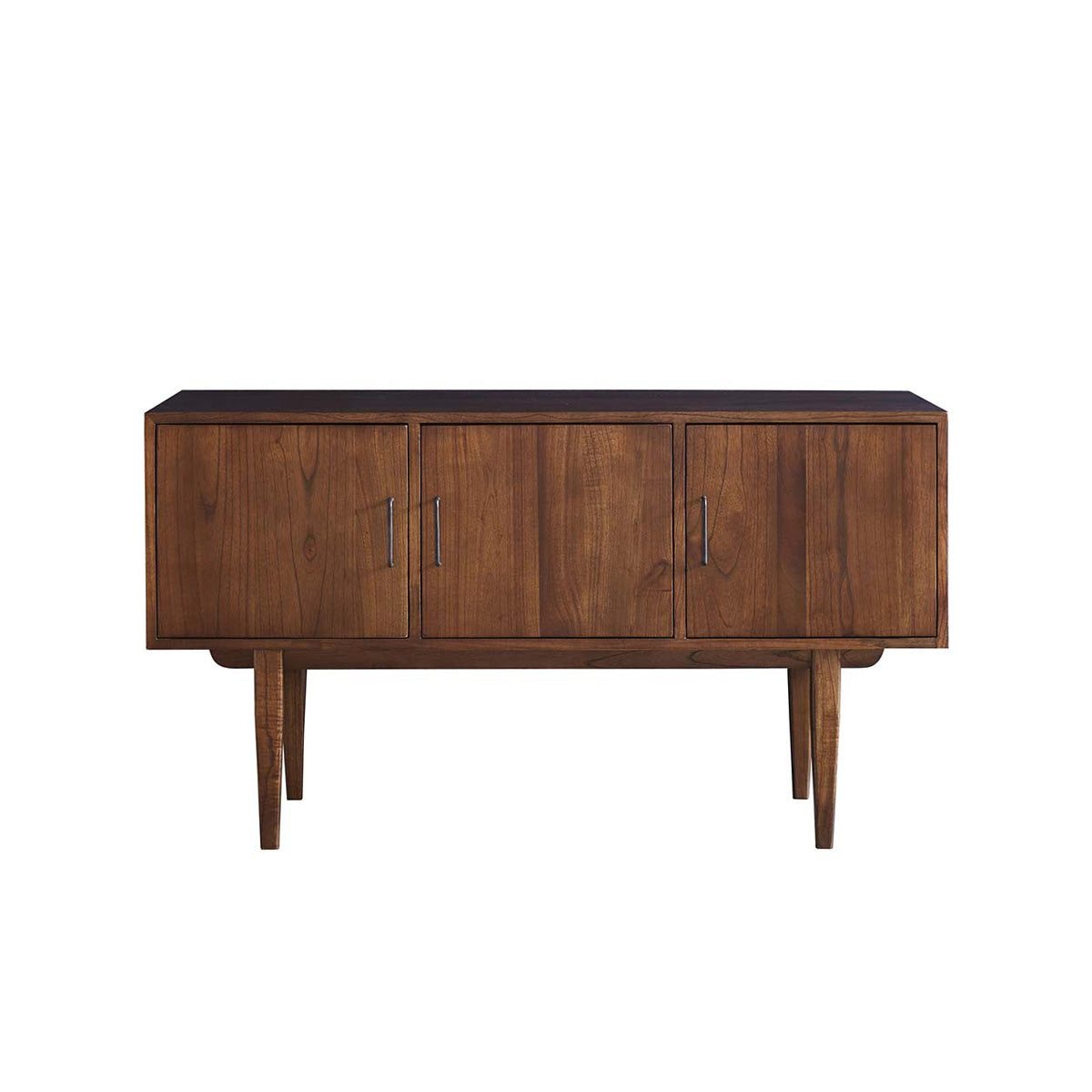 VINTAGE - Mobile bagno in mindi massello 135 cm doppio ripiano