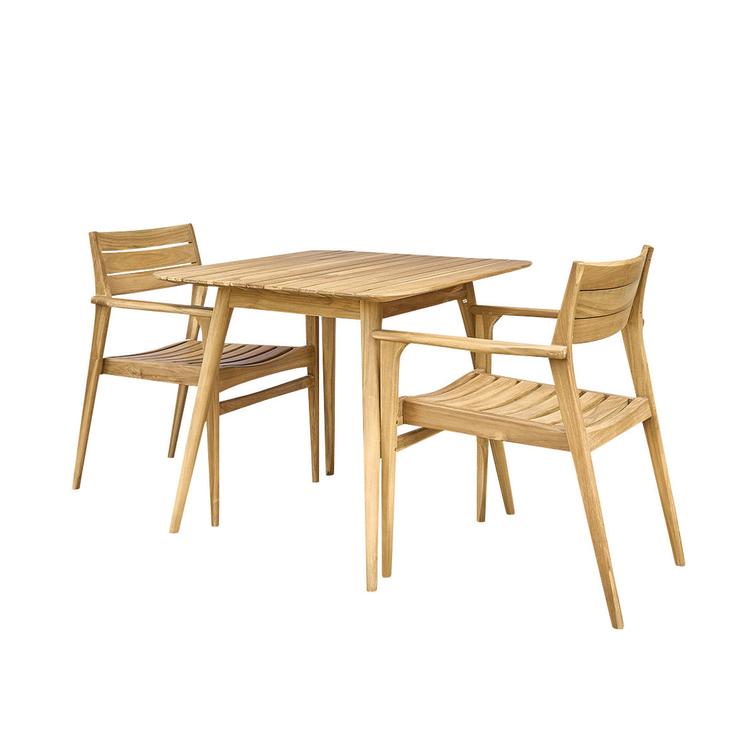 APRIL - Set di mobili da giardino in teak massello 2/4 pers.