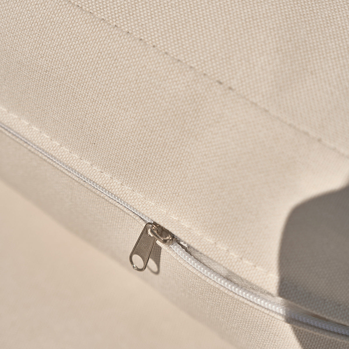 CALIZA - Salotto basso da giardino in alluminio color tortora 5 pers.