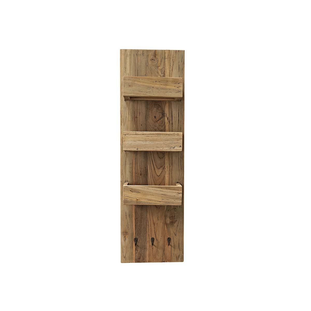 AUSTIN - Mensola a muro in teak massello riciclato  100
