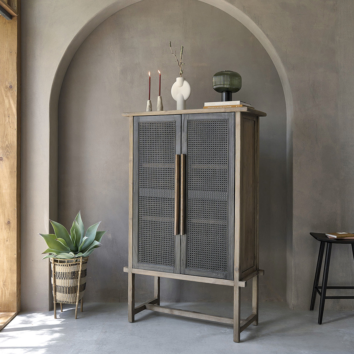 JUNKO - Armadio in legno massello riciclato