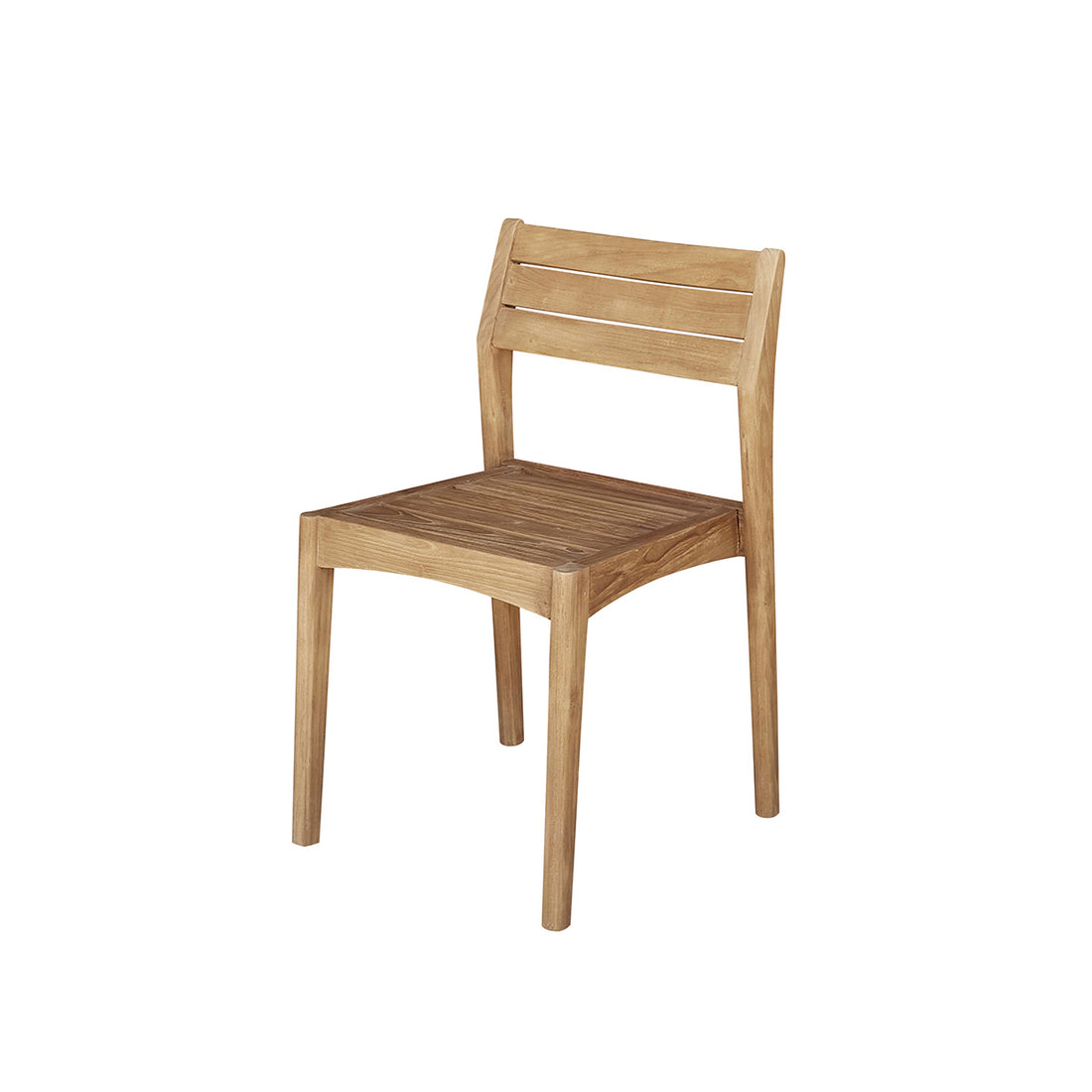 HORTENSE - Sedia da giardino in teak massello riciclato