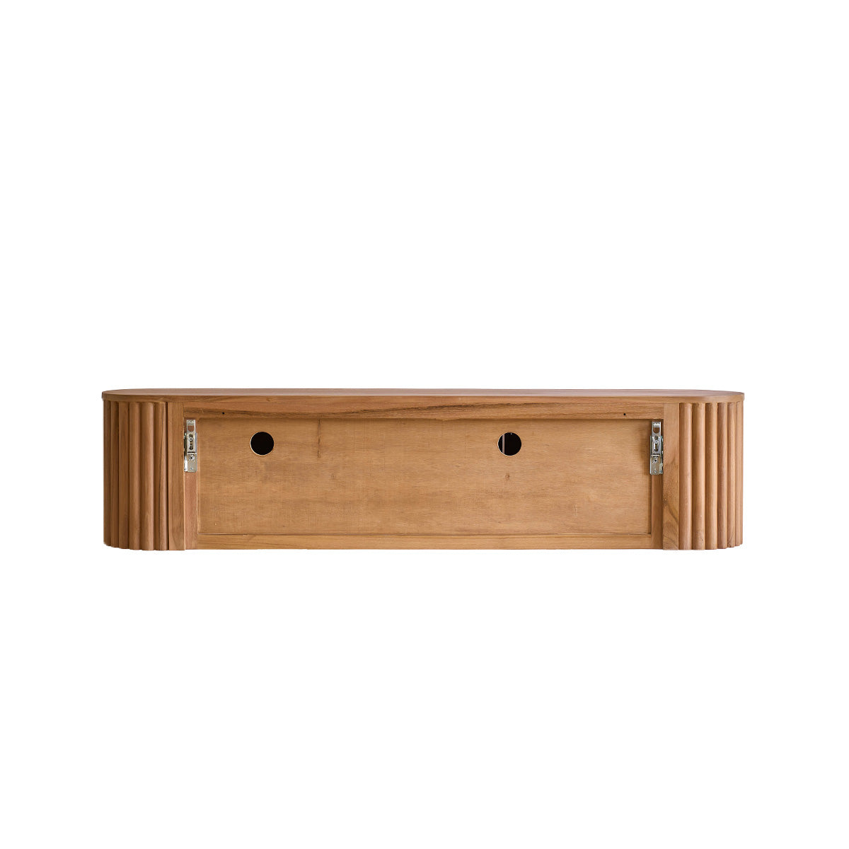 BELIZE - Mobile porta TV sospeso in teak massello 170 cm