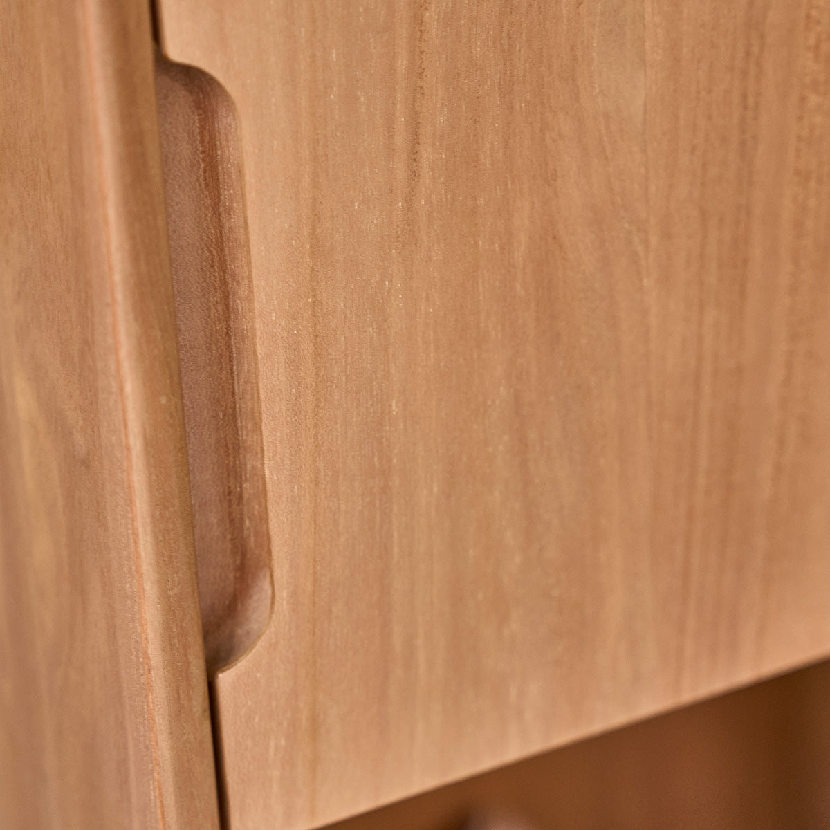 GUSTAVE - Colonna bagno in teak massello 45 cm