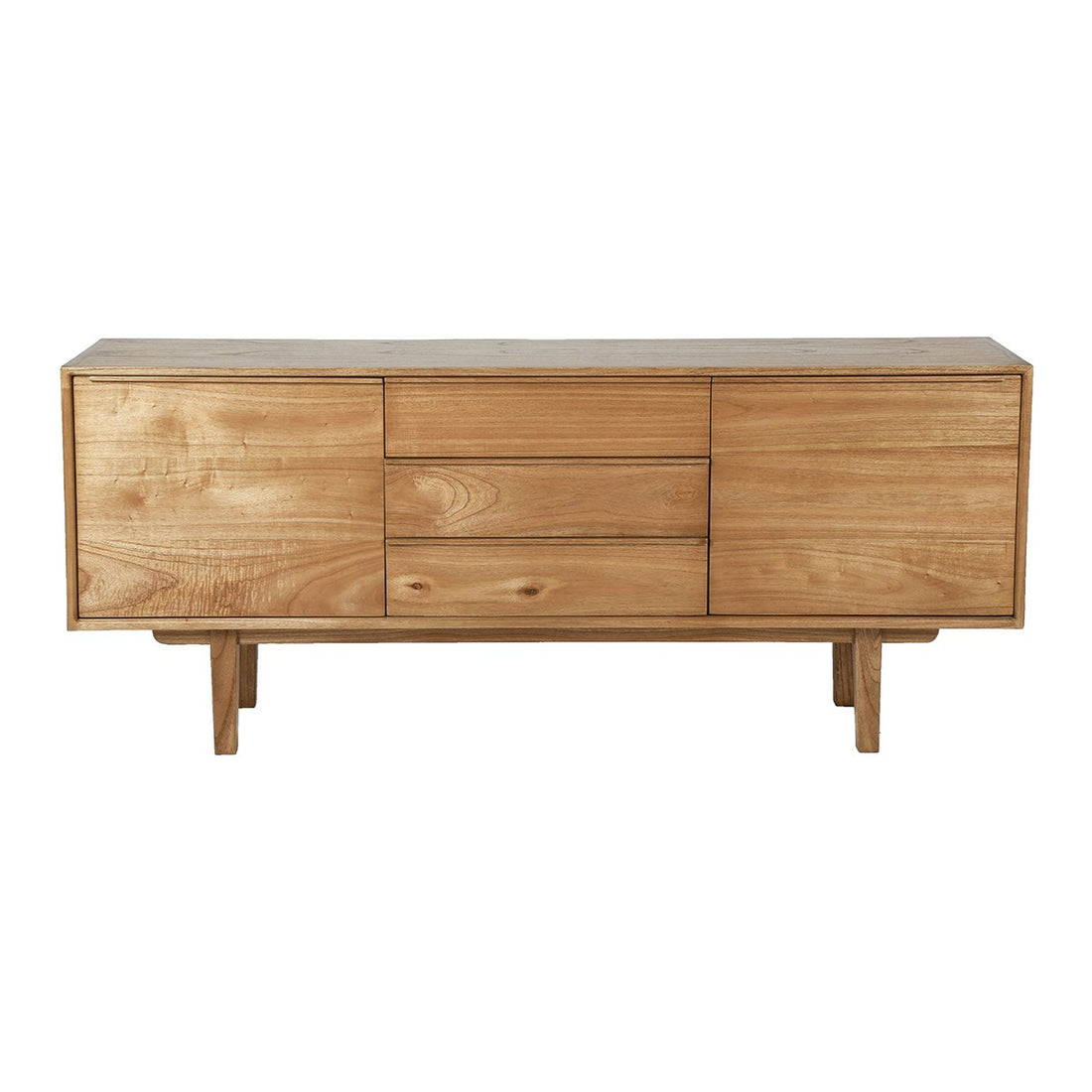 FIFTIES - Credenza in mindi massello 180 cm