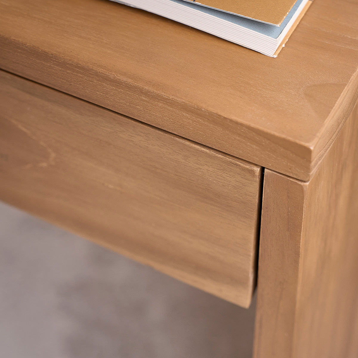 TRISTAN - Scrivania in teak massello 130 cm