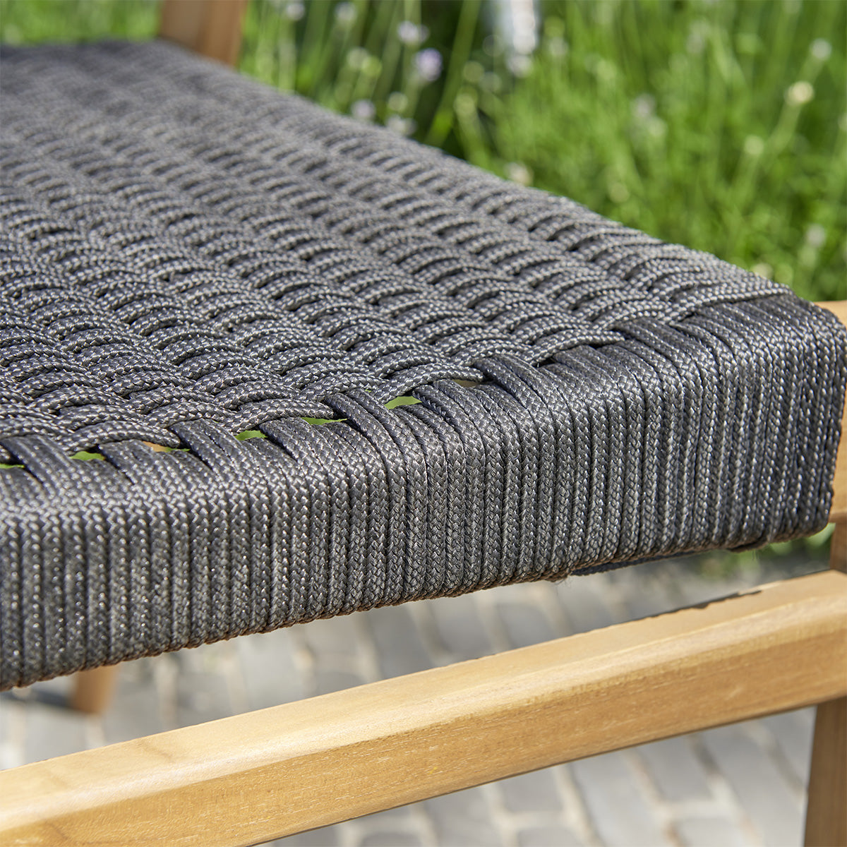 ESTHER - Set di mobili da giardino in teak 4 pers.