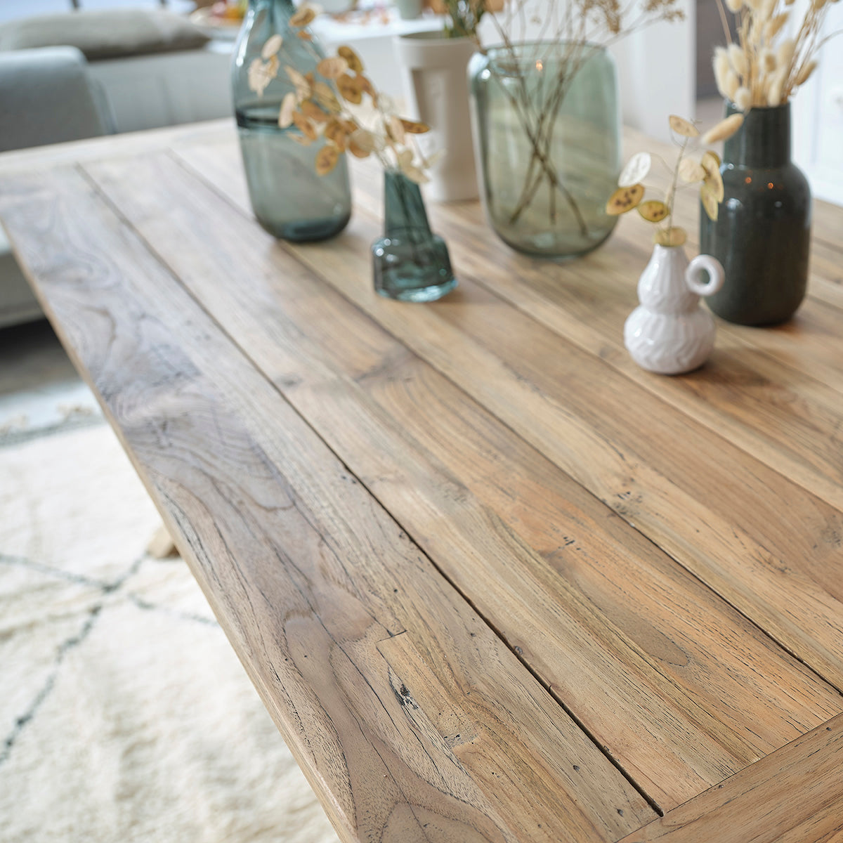 CARGO - Tavolo in teak massello riciclato 8 pers.