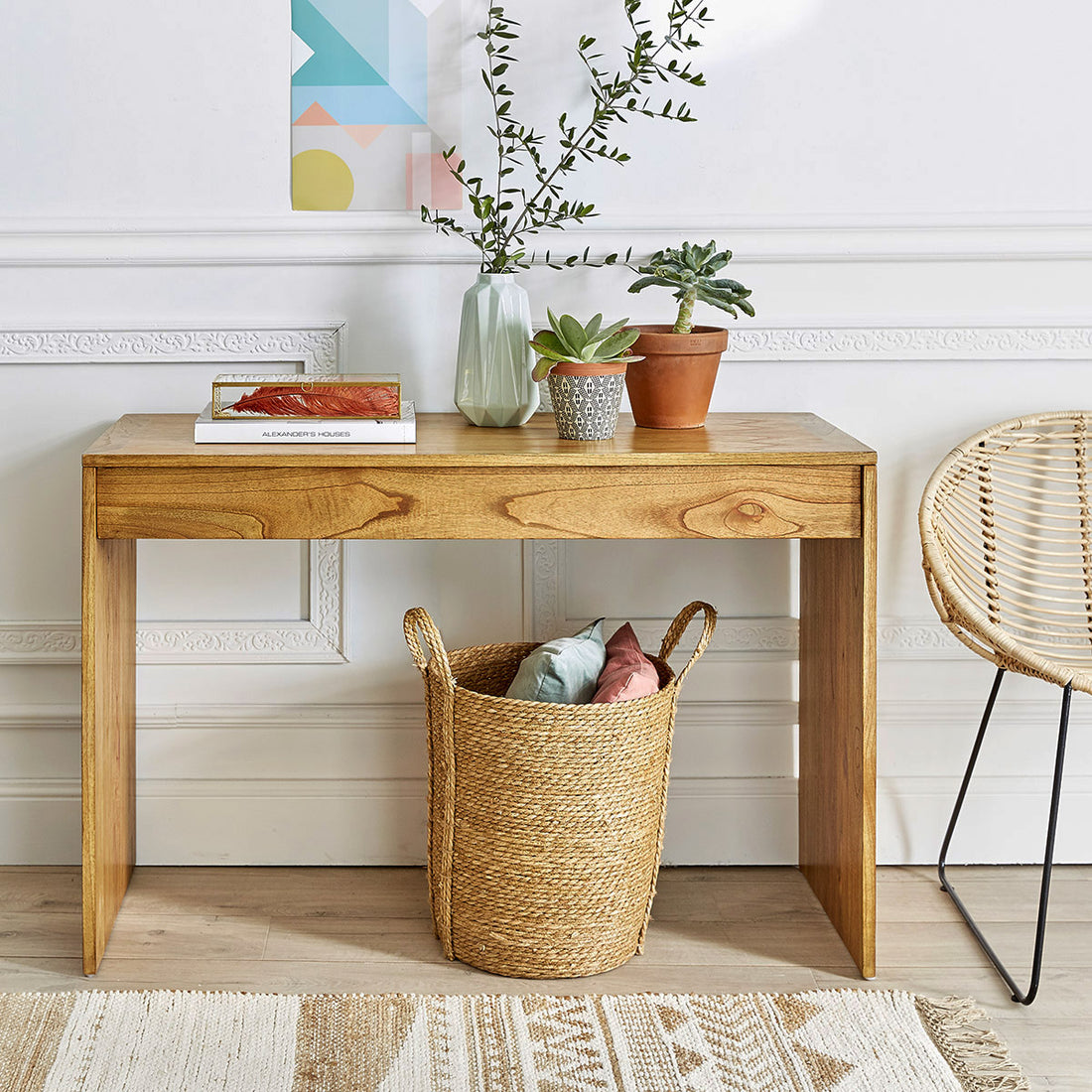 TILO - Consolle in massello 120 cm