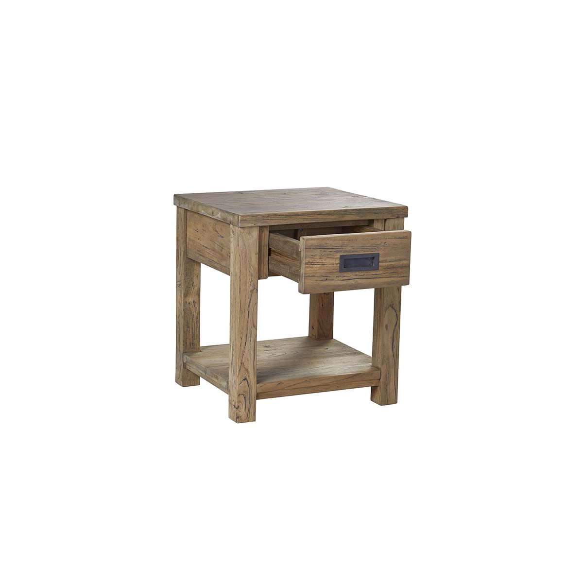 CARGO - Comodino in teak massello riciclato 45 cm