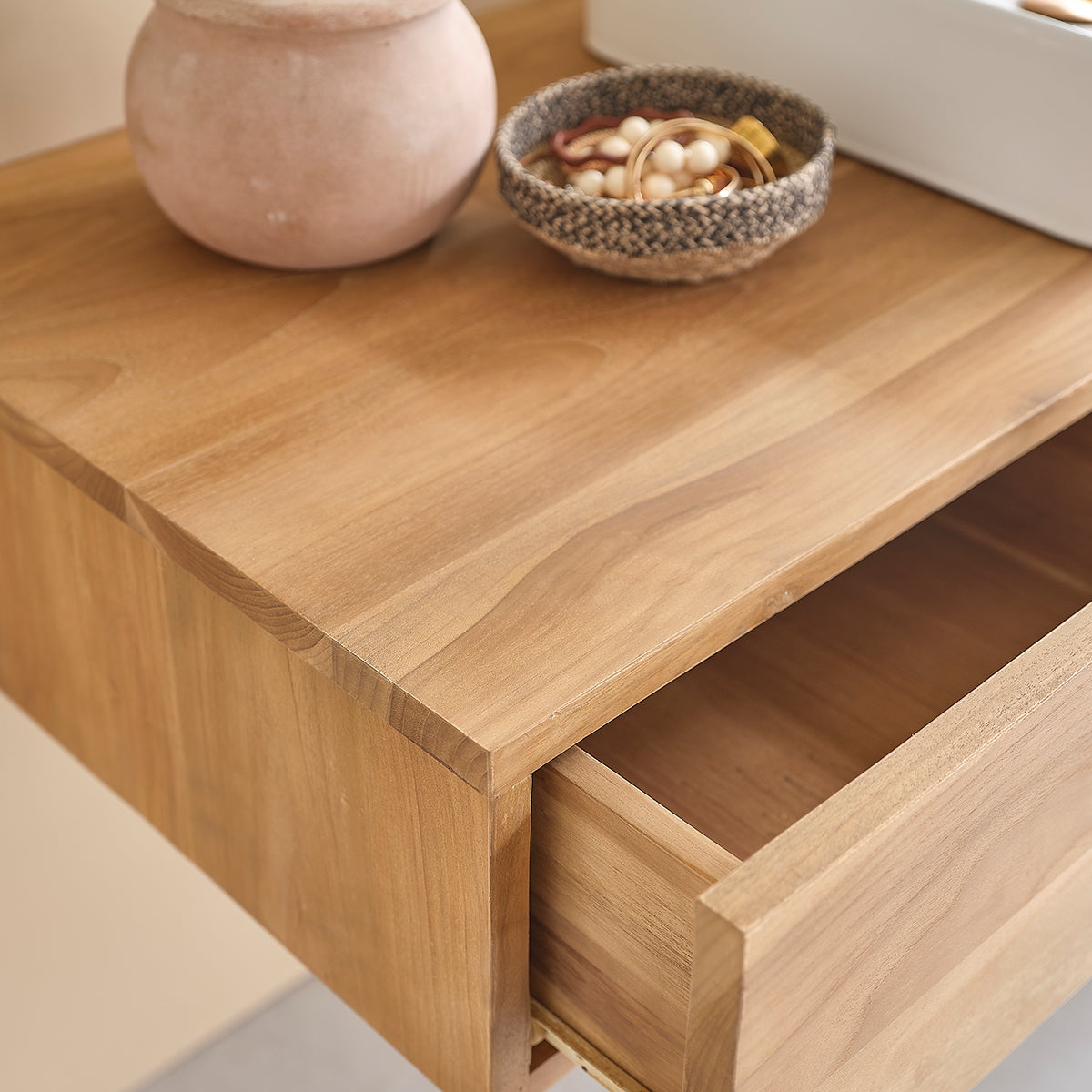 MILAN - Mobile sospeso in teak massello 145 cm
