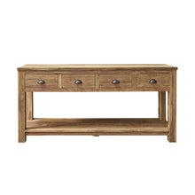 Mobile sottolavabo in teak massello riciclato 165 cm