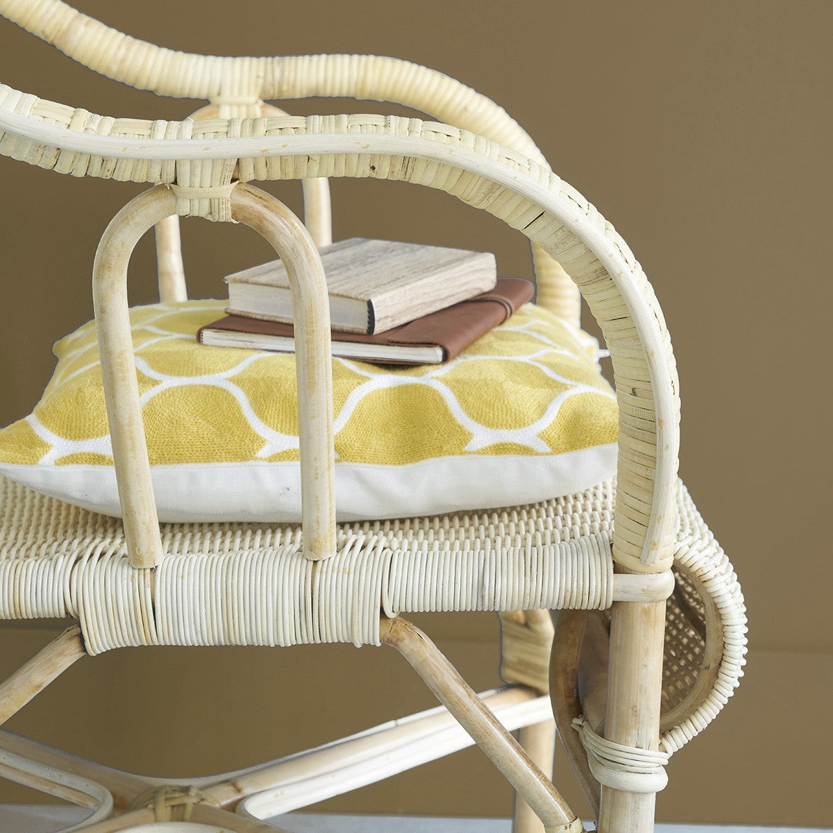 ALBANE - Poltrona in rattan naturale