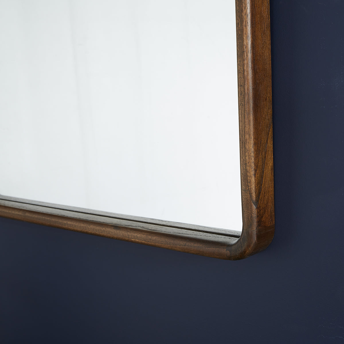 VINTAGE - Specchio rettangolare in mindi massello 80x60 cm