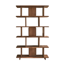 Libreria in legno massello di mango, 106 cm