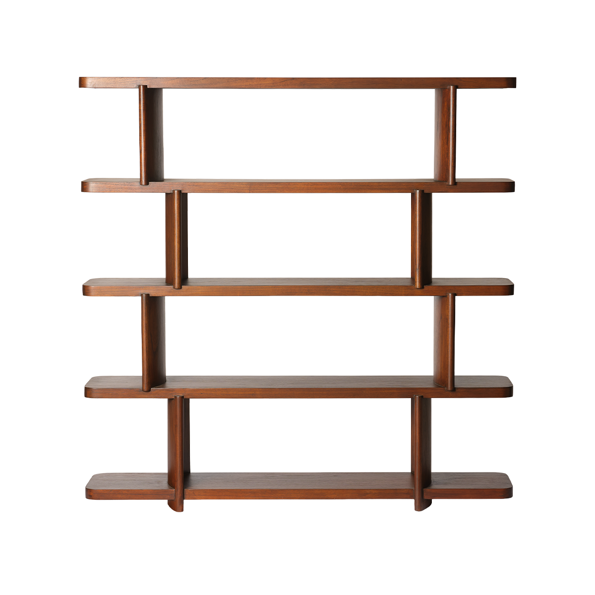 OTTO - Libreria in legno di mindi marrone, 160 cm
