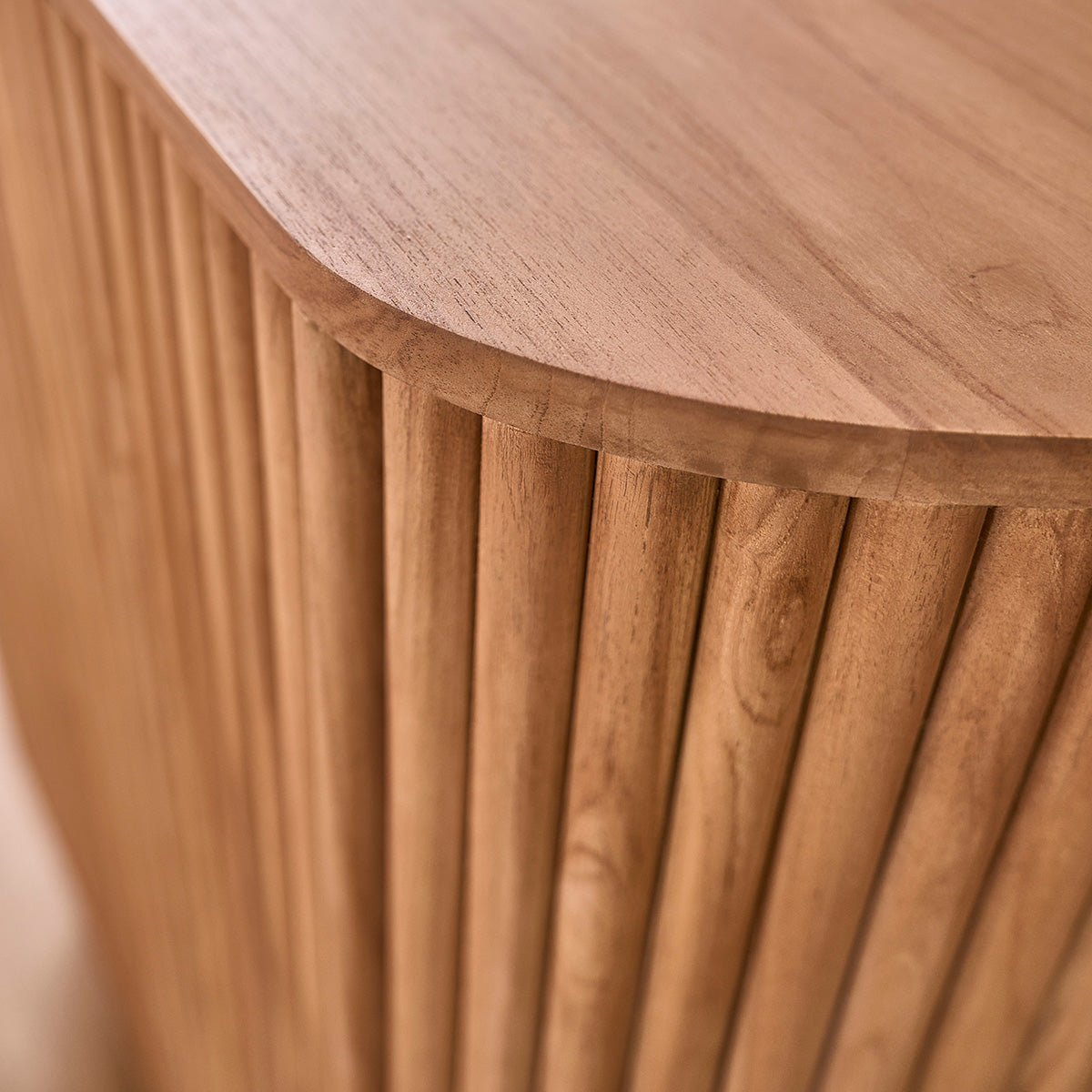 COLINE - Credenza in teak massello 90 cm