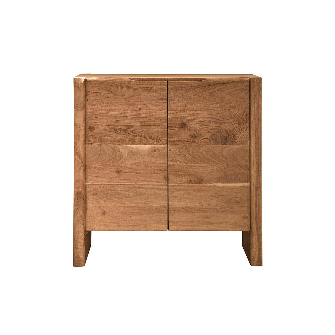CALI - Credenza in acacia massiccia da 80 cm