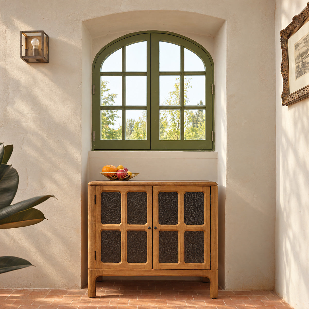 VELDE - Credenza in teak riciclato da 90 cm