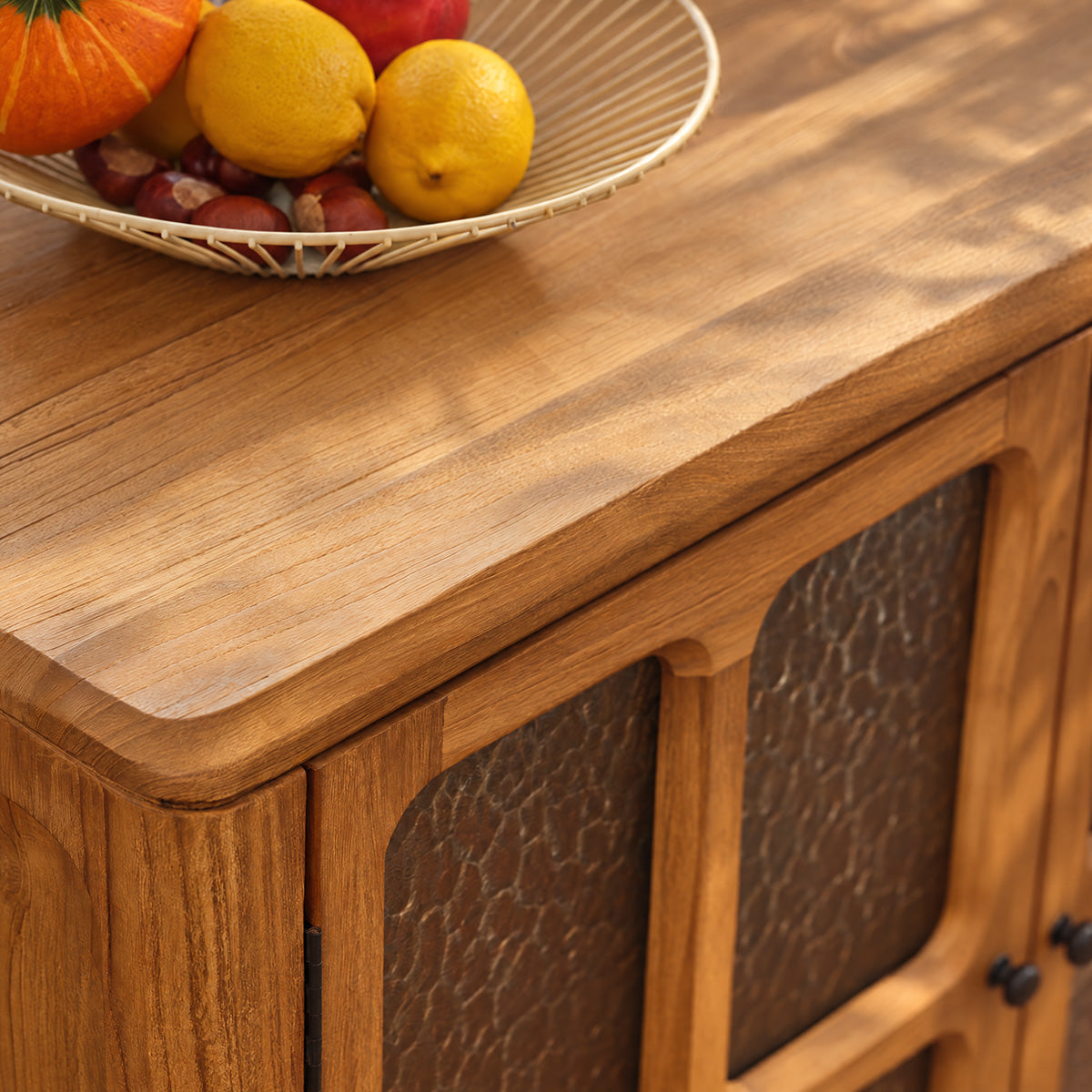 VELDE - Credenza in teak riciclato da 90 cm