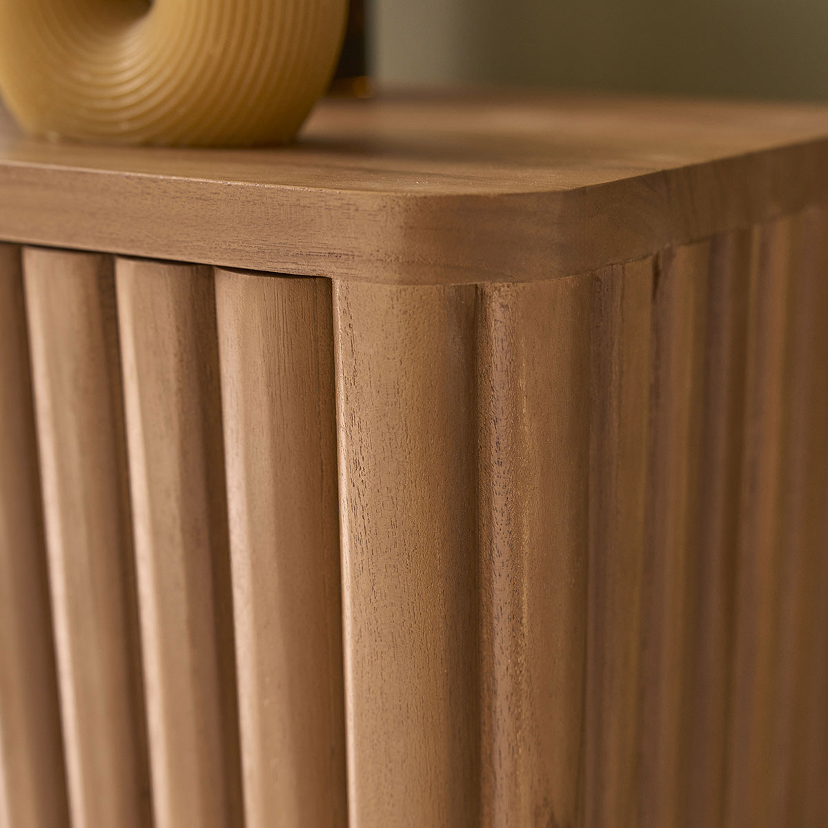 Collezione Belize - Colonna da bagno in teak massiccio sospesa, 120 cm