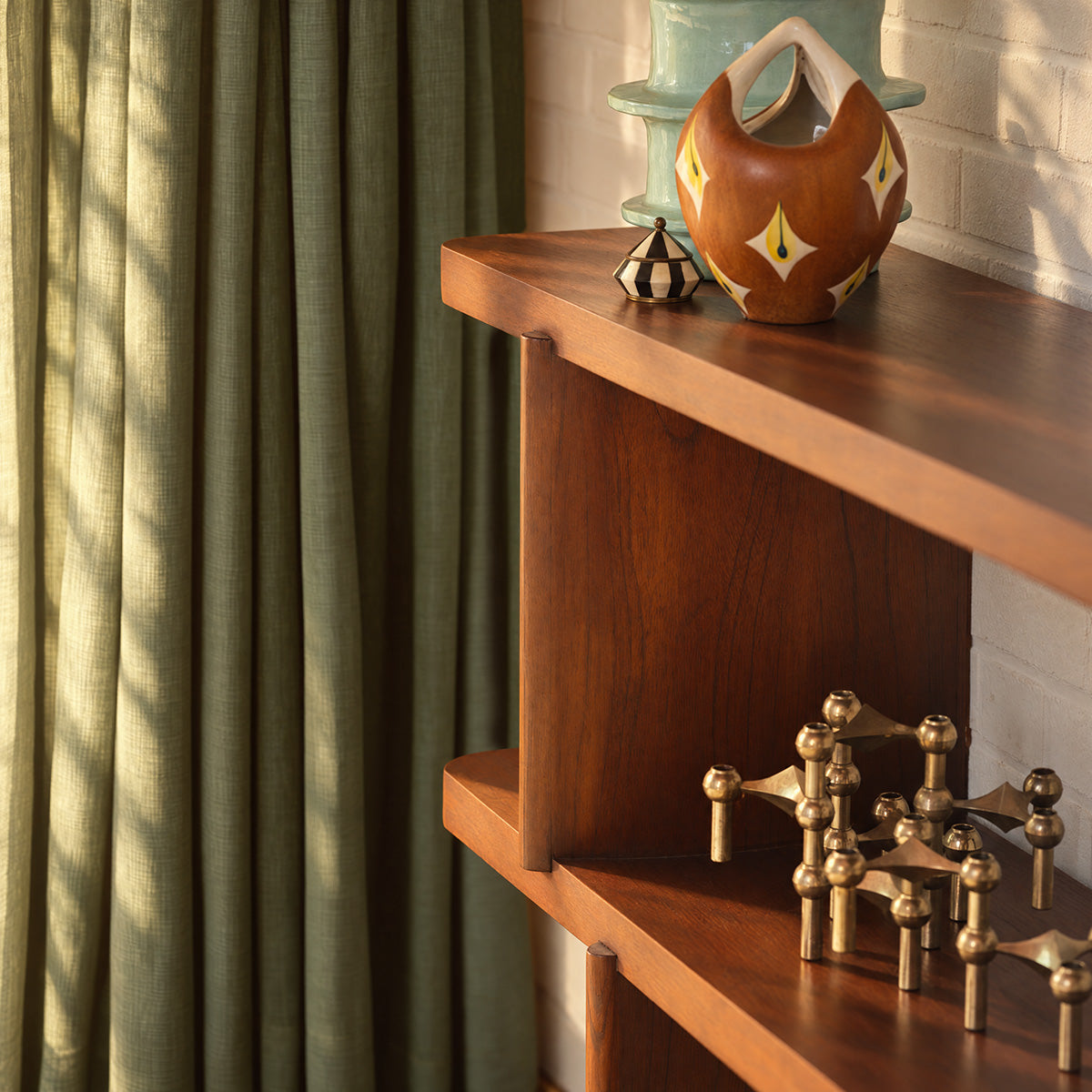 OTTO - Console in legno di mindi marrone, 160 cm