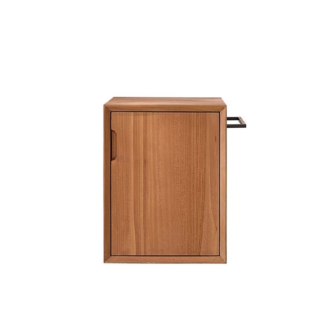 GUSTAVE - Lavabo sospeso in teak massello 35 cm