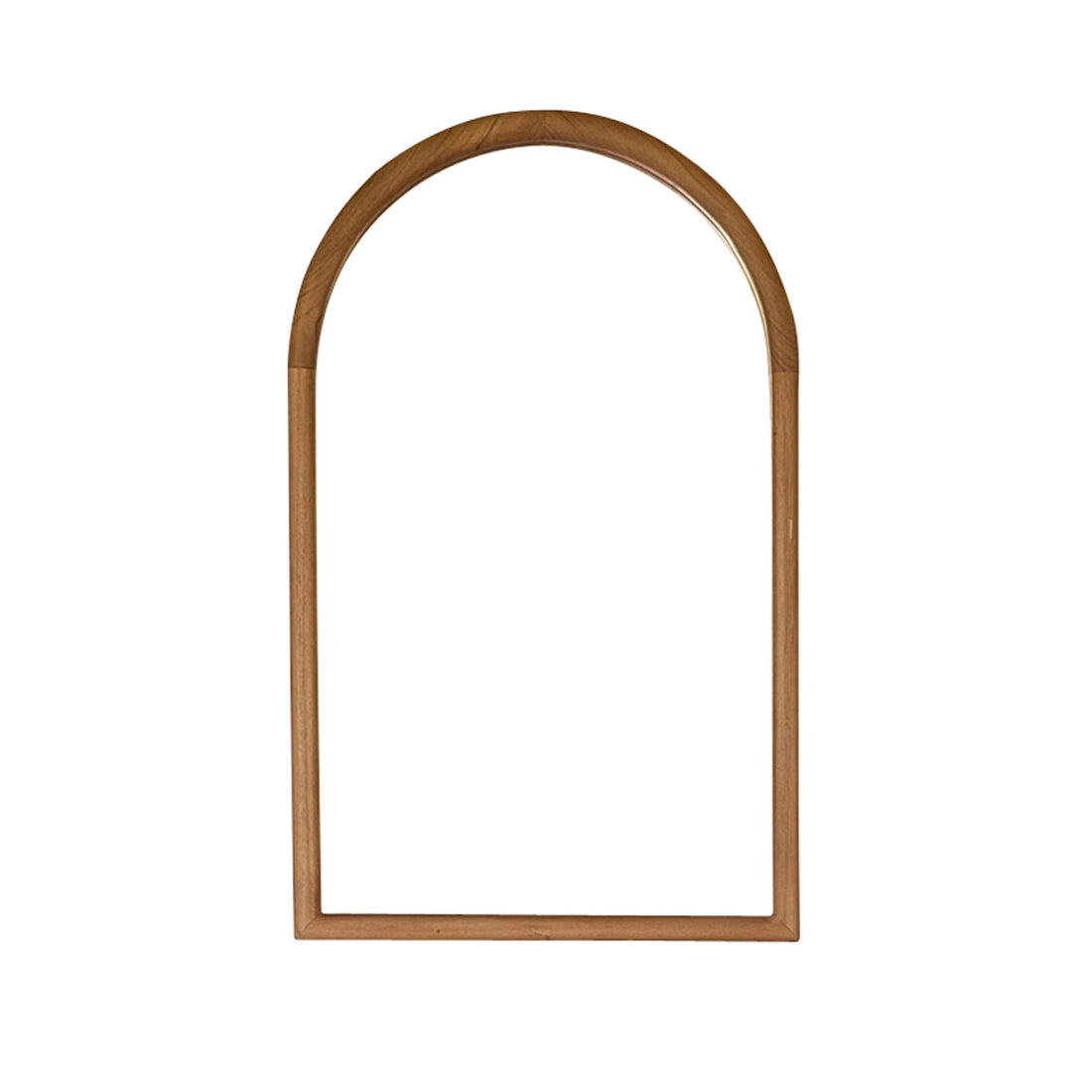 COLINE - Specchio in teak massello 80x50 cm