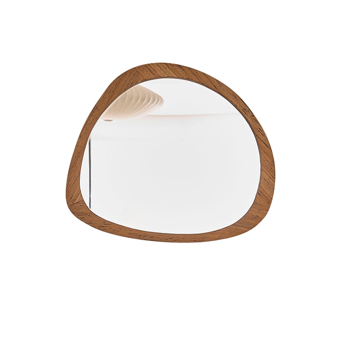 AUSTIN - Specchio in teak massello riciclato 70 cm
