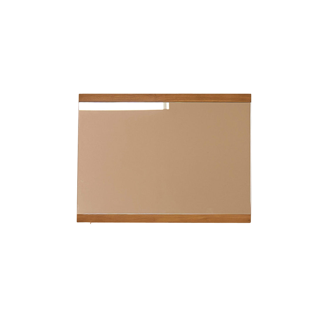 NAHELE - Specchio in teak massello riciclato 80x60 cm