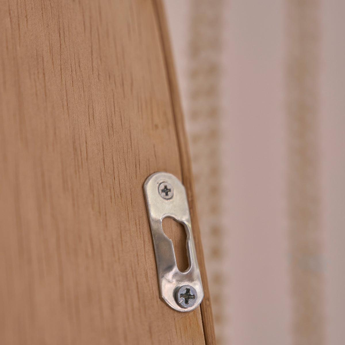 LEON - Specchio in rattan 120x60 cm