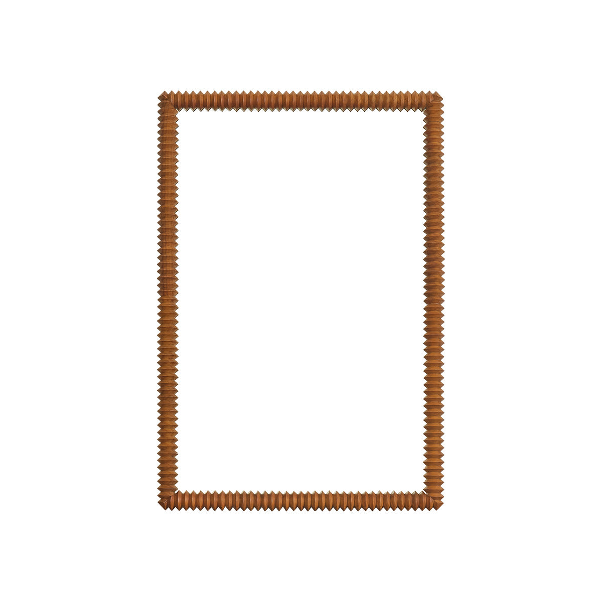ODILE - Specchio in teak riciclato 180x80 cm