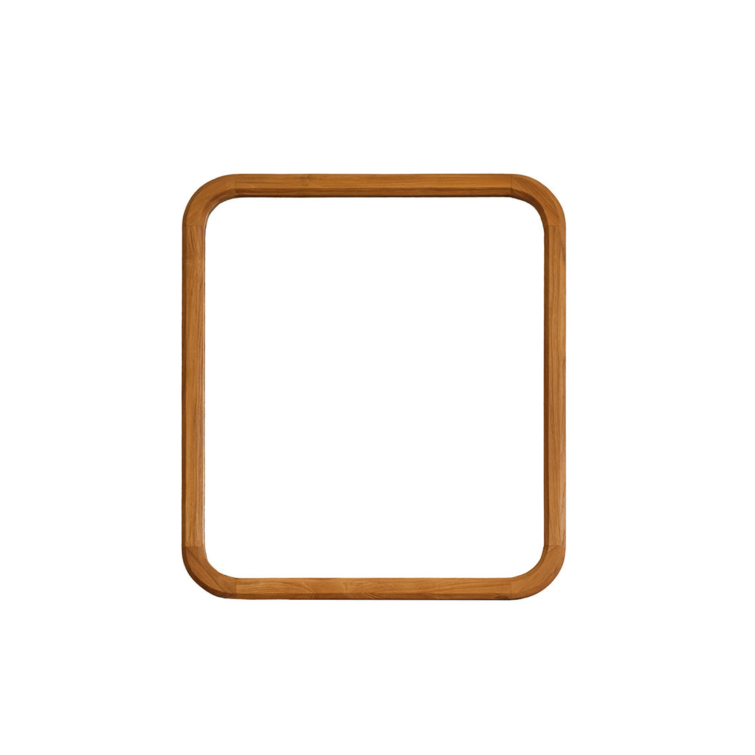 VELDE - Specchio in teak riciclato 80x70 cm