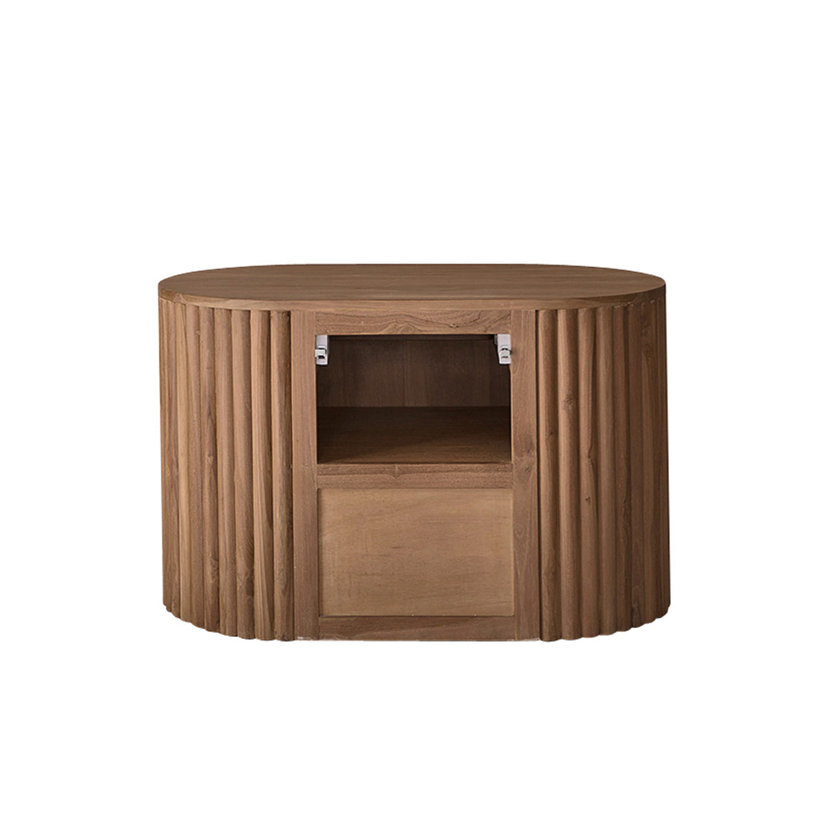 BELIZE - Mobile bagno in teak massello sospeso 90 cm