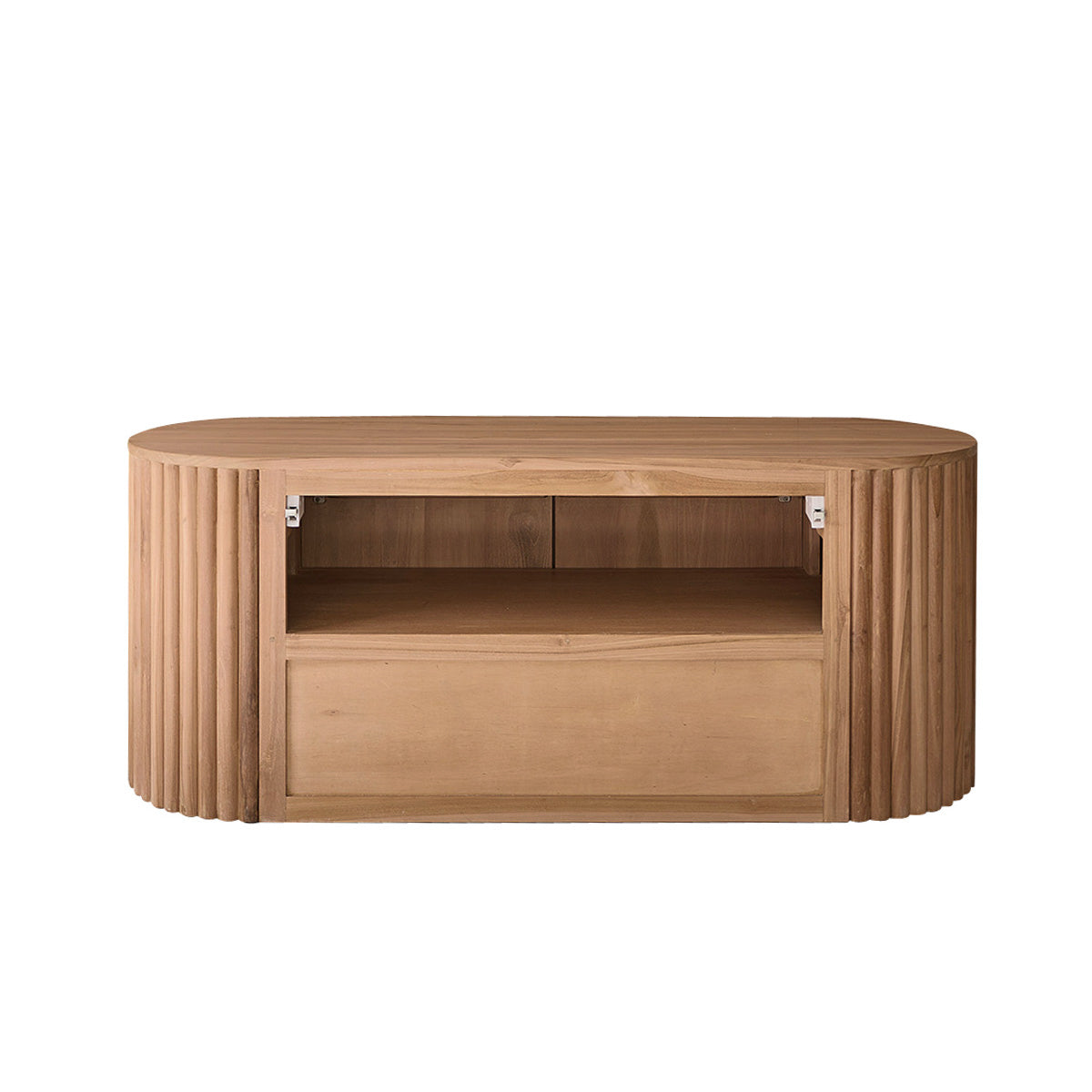 BELIZE - Mobile bagno in teak massello sospeso 140 cm
