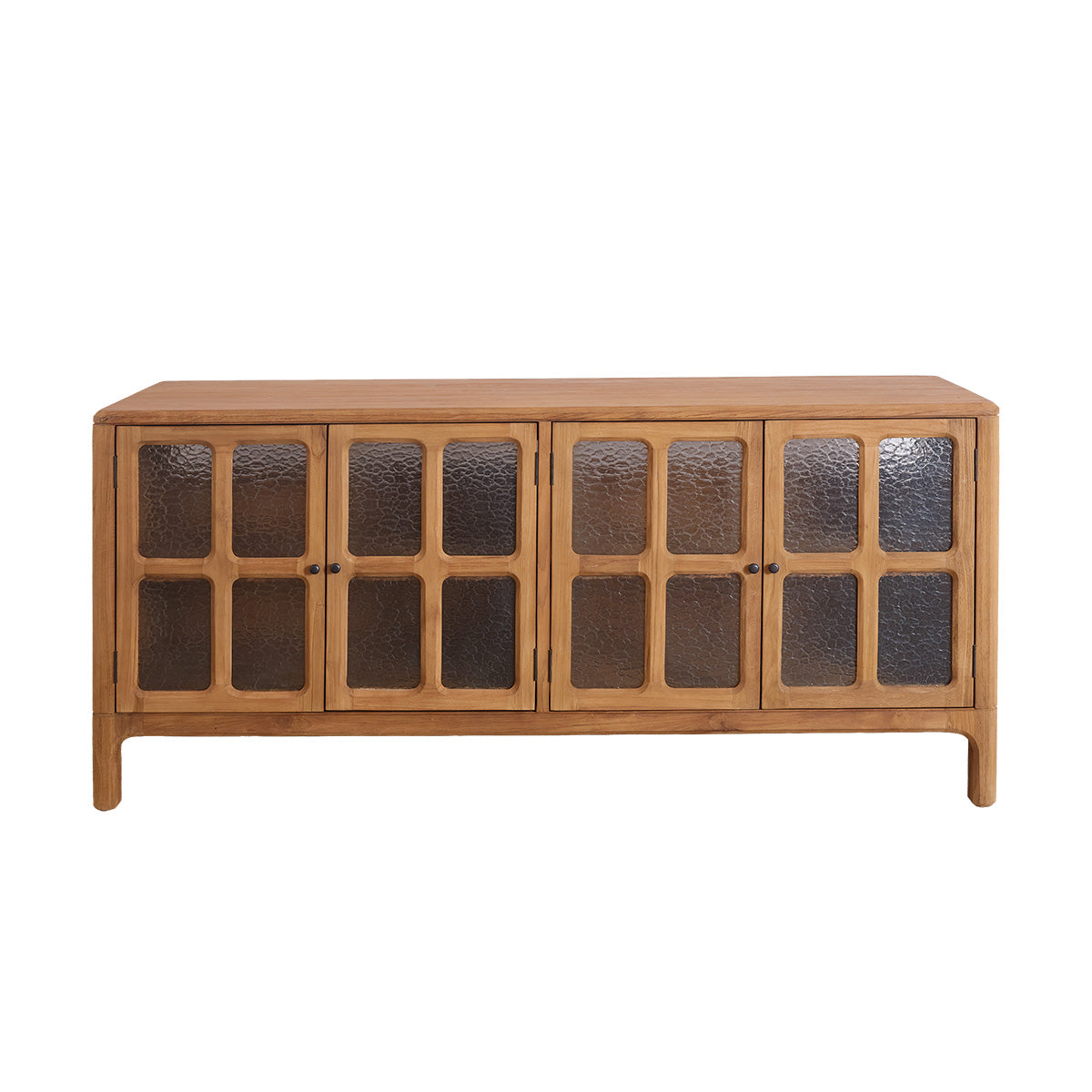 VELDE - Mobile sottolavabo in teak riciclato da 180 cm
