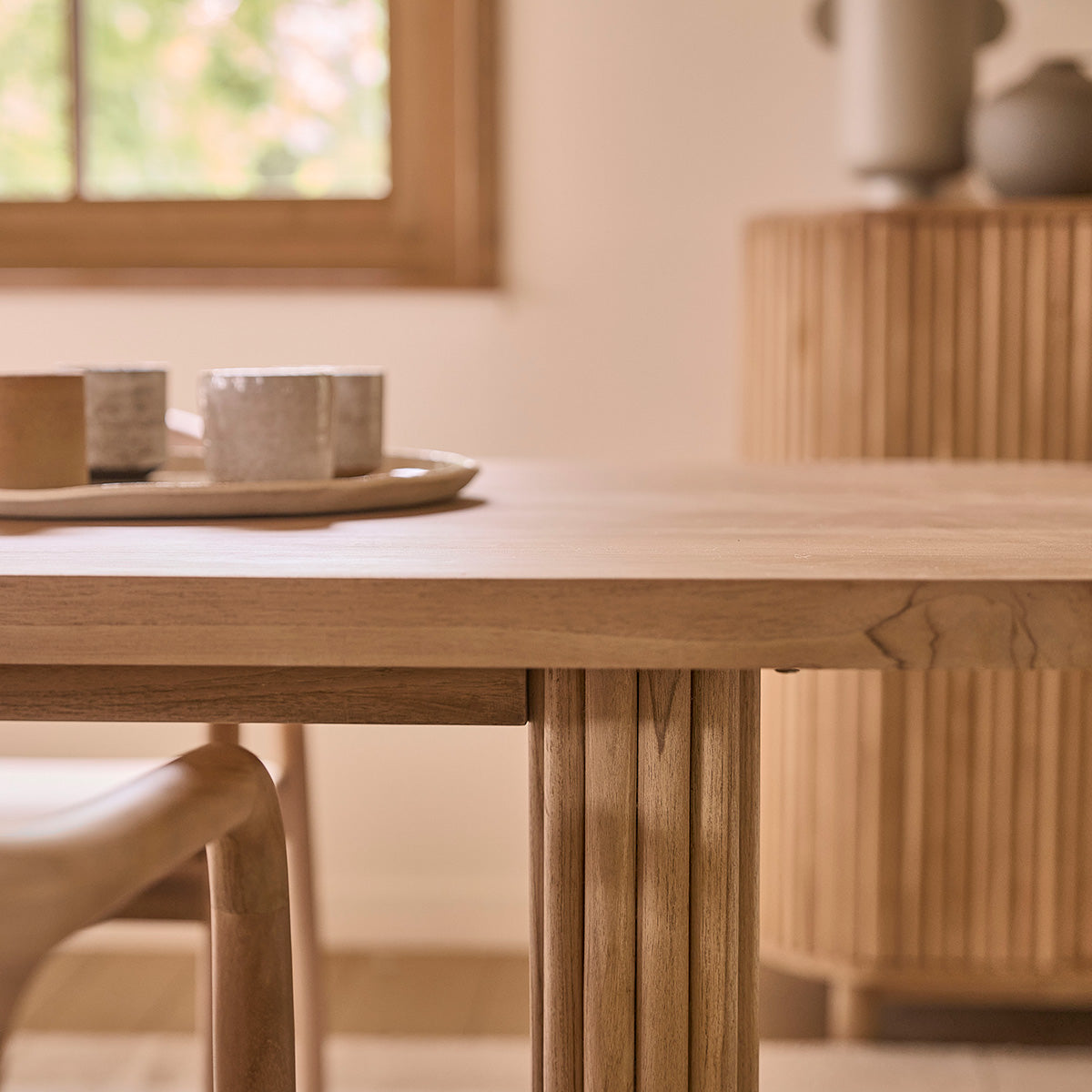 COLINE - Tavolo in teak massello 6 pers.