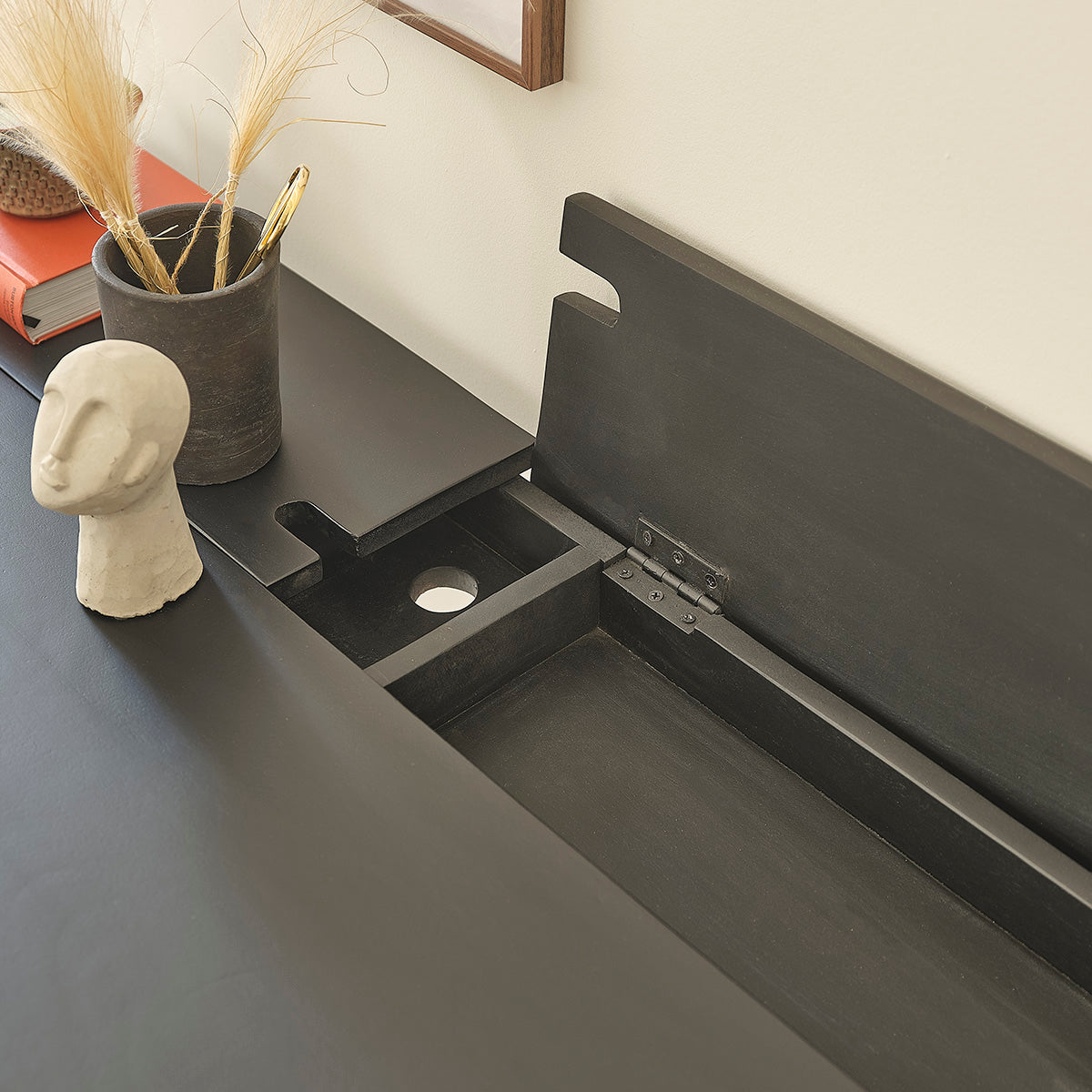 GLASGOW - Scrivania in legno di mango massello 130 cm