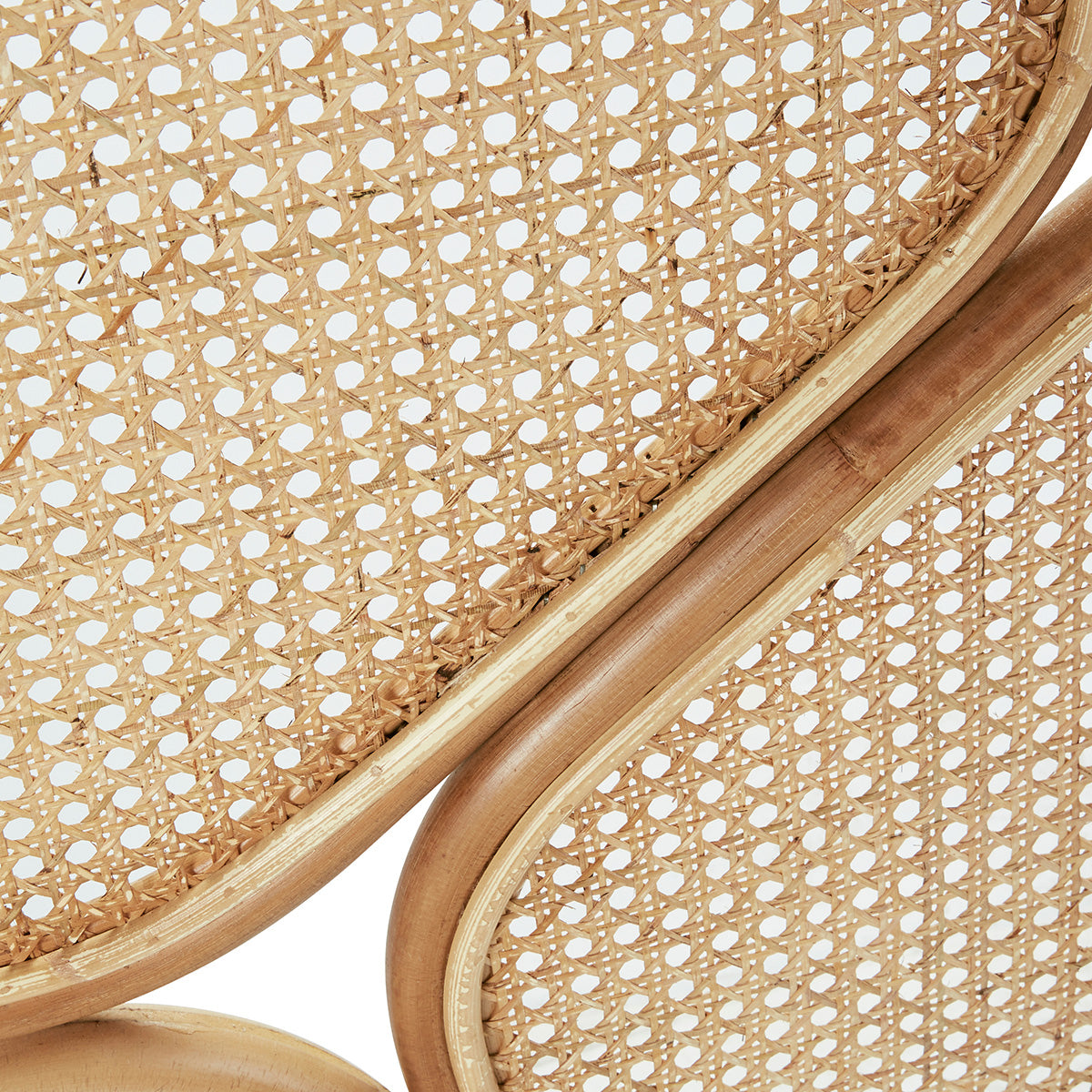 AVA - Testiera in cannage e rattan 160 cm