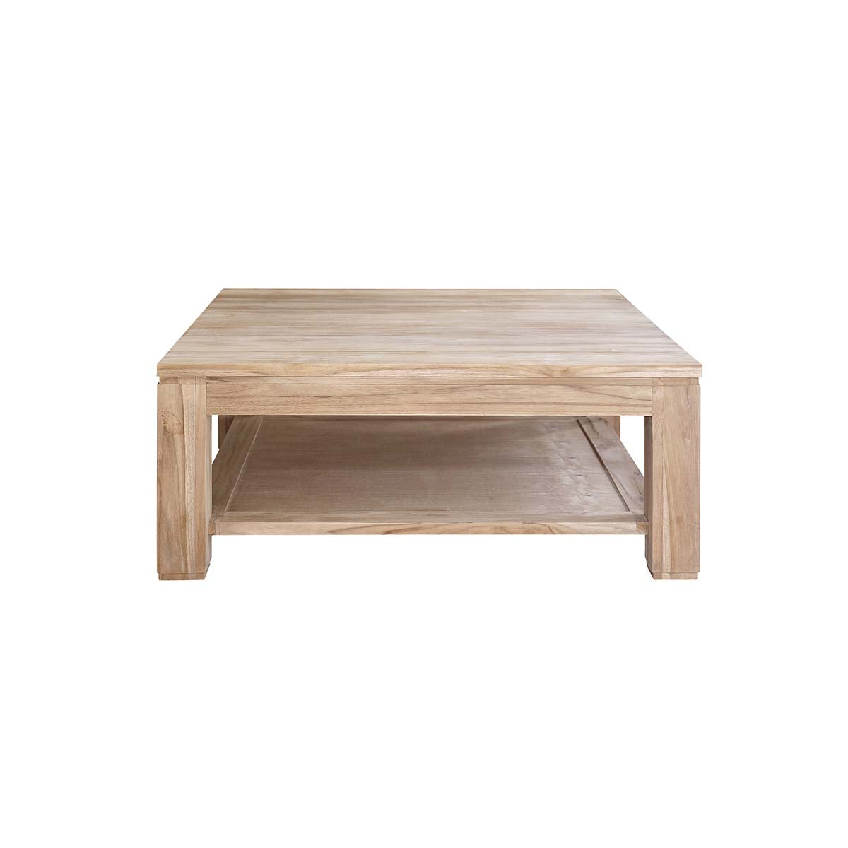 BOSTON - Tavolino in teak massello da 100 cm