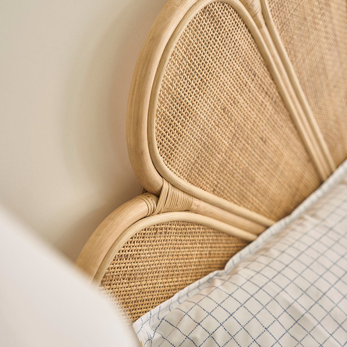 ROMY - Testiera in rattan e midollino 180 cm