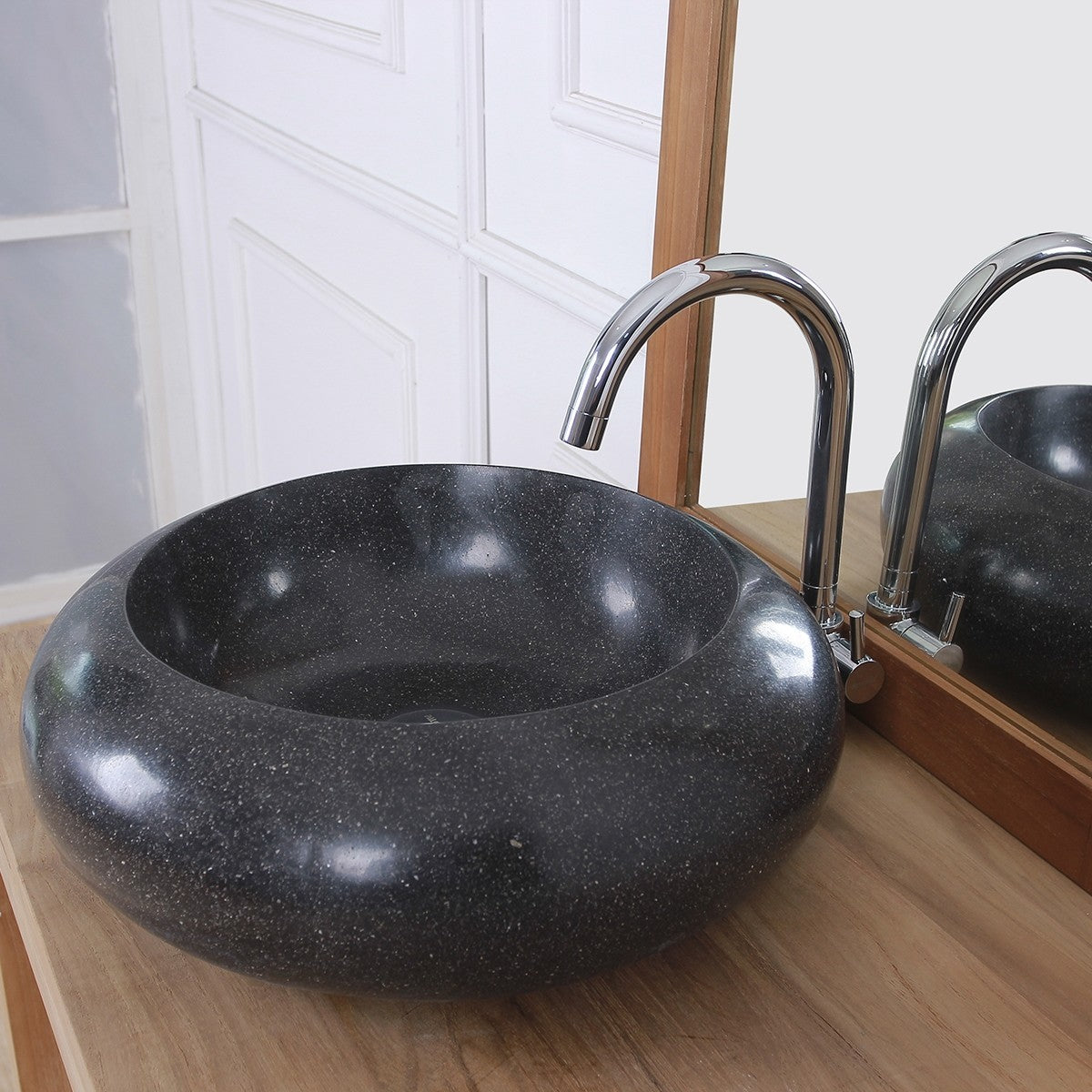 IRIS - Lavabo in marmo Ø37 cm