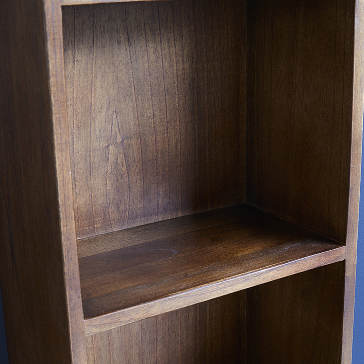 VINTAGE - Colonna da bagno in mindi massello sospesa 120 cm