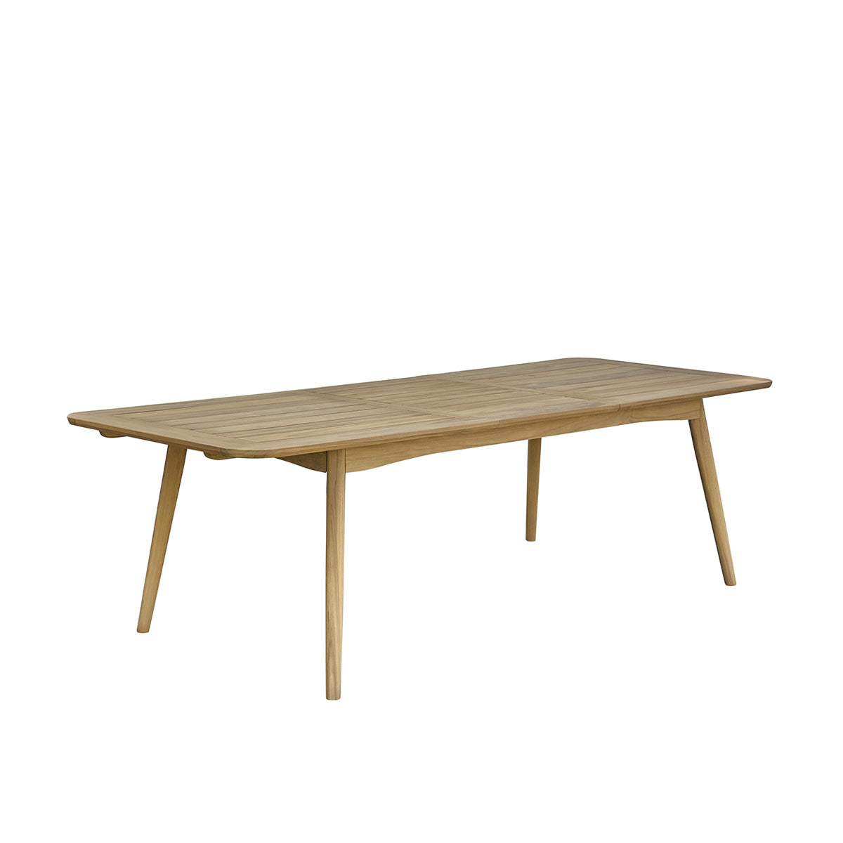 AUBE - Tavolo da giardino allungabile in teak massello 6/8 pers.