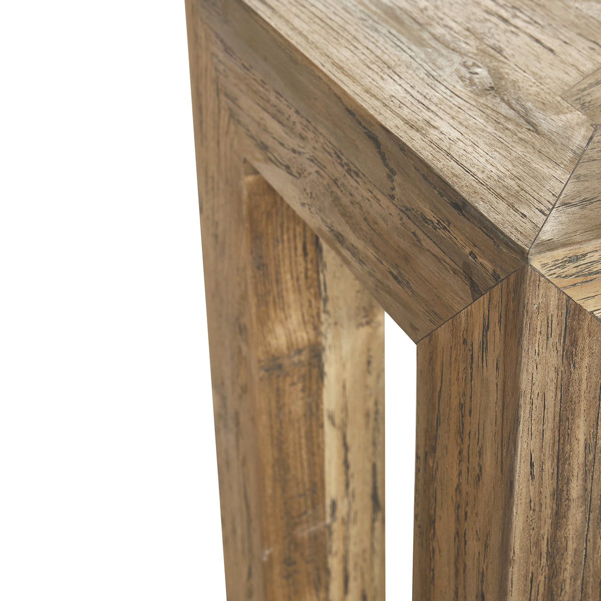 CARGO - Panchina in teak massello riciclato 120 cm