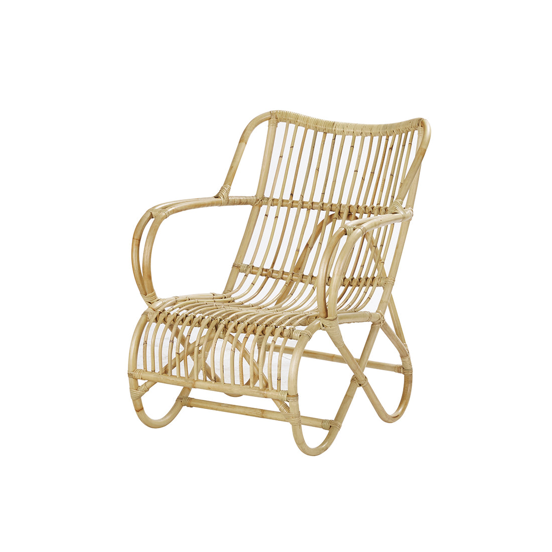 PAOLA - Poltrona in rattan confortevole