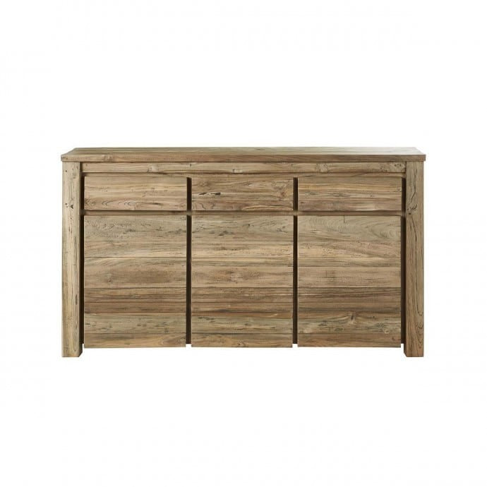 CARGO - Cassettiera in teak massello riciclato 160 cm