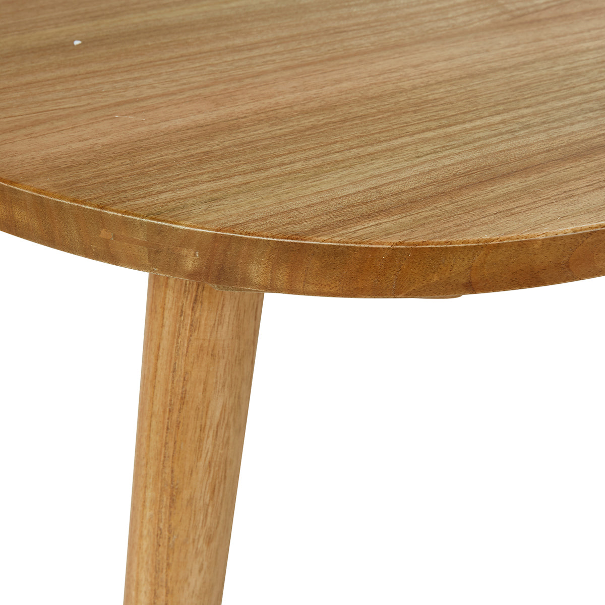 ODDA - Tavolino in mindi massello 120 cm