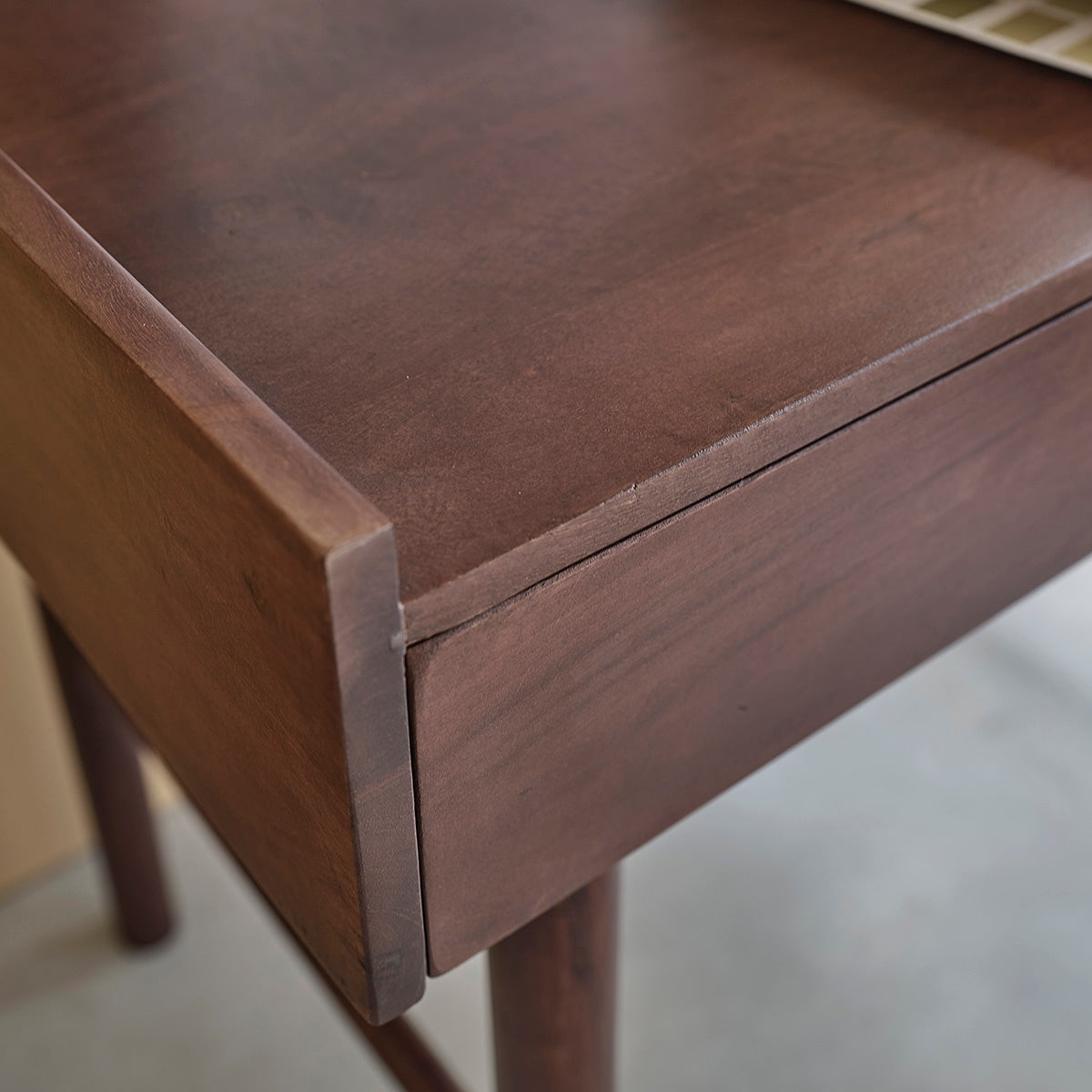 CAMERON - Scrivania in legno di mango massello 125 cm